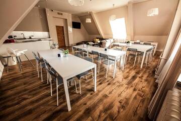 Фото номера Одноместный номер с общей ванной комнатой Хостелы Bi-Pi Hostel г. Гданьск 23
