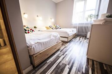 Фото номера Двухместный номер Делюкс с 1 кроватью Хостелы Bi-Pi Hostel г. Гданьск 9