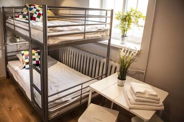 Фото номера Трехместный номер с общей ванной комнатой Хостелы Bi-Pi Hostel г. Гданьск 13