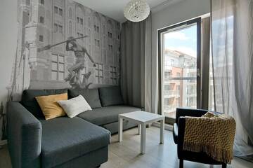 Фото номера Апартаменты с 1 спальней Апартаменты CITYSTAY Ambra Waterlane Apartment г. Гданьск 16