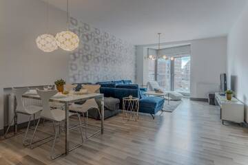 Фото номера Апартаменты с 1 спальней и видом на пристань Апартаменты CITYSTAY Ambra Waterlane Apartment г. Гданьск 10