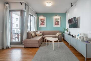 Фото номера Апартаменты с 1 спальней и балконом Апартаменты CITYSTAY Ambra Waterlane Apartment г. Гданьск 9
