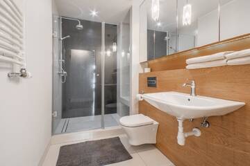 Фото номера Апартаменты с 1 спальней и балконом Апартаменты CITYSTAY Ambra Waterlane Apartment г. Гданьск 4