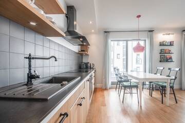 Фото номера Апартаменты с 1 спальней и балконом Апартаменты CITYSTAY Ambra Waterlane Apartment г. Гданьск 11