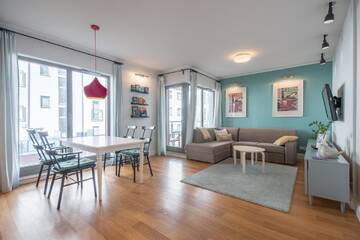 Фото номера Апартаменты с 1 спальней и балконом Апартаменты CITYSTAY Ambra Waterlane Apartment г. Гданьск 12