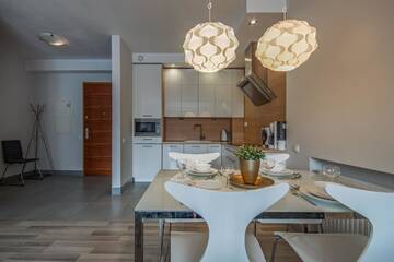 Фото номера Апартаменты с 1 спальней и видом на пристань Апартаменты CITYSTAY Ambra Waterlane Apartment г. Гданьск 9