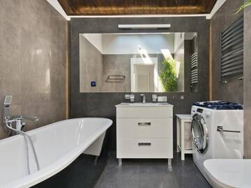 Фото номера Апартаменты с 3 спальнями Апартаменты Strand Apartments г. Гданьск 20