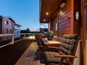 Фото номера Апартаменты с 3 спальнями Апартаменты Strand Apartments г. Гданьск 7