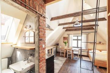 Фото номера Апартаменты в пентхаусе Апартаменты Apartament Gdański Gród г. Гданьск 10