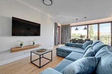 Фото номера Апартаменты с видом на реку Апартаменты Stay Win Riverfront Lofts г. Гданьск 4