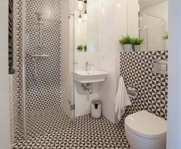Фото номера Апартаменты Brick Loft с 3 спальнями и 2 ванными комнатами Апартаменты Stay Win Riverfront Lofts г. Гданьск 13