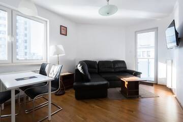 Фото номера Апартаменты с 2 спальнями Апартаменты Apartment Kamienica Lęborska г. Гданьск 36