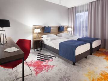 Фото номера Двухместный номер с 1 кроватью или 2 отдельными кроватями Отель Hotel Sadova г. Гданьск 3