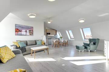 Фото номера Улучшенные апартаменты Апарт-отели Apartamenty Grodzka 10 Chrobry г. Гданьск 3