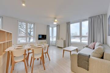 Фото номера Апартаменты с 2 спальнями Апарт-отели Apartamenty Grodzka 10 Chrobry г. Гданьск 8