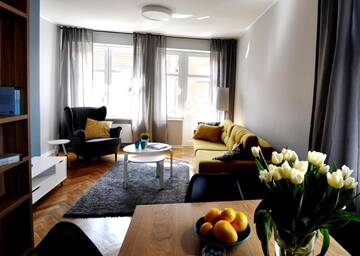 Фото номера Апартаменты с балконом Апартаменты Gdansk Old Town River View г. Гданьск 7