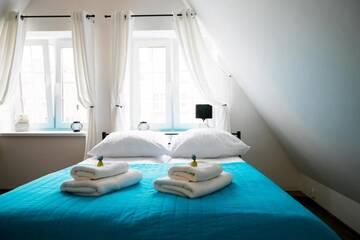 Фото номера Улучшенные апартаменты Апартаменты H&amp;T Apartament przy Starym Żurawiu г. Гданьск 56