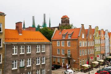 Фото номера Улучшенные апартаменты Апартаменты H&amp;T Apartament przy Starym Żurawiu г. Гданьск 53