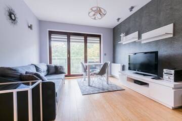 Фото номера Апартаменты с балконом Апартаменты Pohulanka Luxury г. Гданьск 25