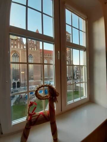 Фото номера Апартаменты с 1 спальней Апартаменты Apartment in Old Town - view of Mariacki Church г. Гданьск 44