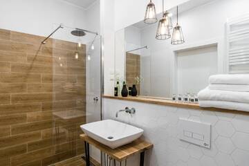 Фото номера One-Bedroom Apartment with Balcony and River View 6/16 Апартаменты Old Town - River Point by Welcome Apartment г. Гданьск 4
