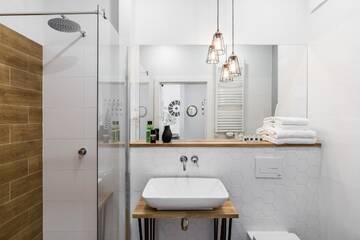 Фото номера One-Bedroom Apartment with Balcony and River View 6/16 Апартаменты Old Town - River Point by Welcome Apartment г. Гданьск 10