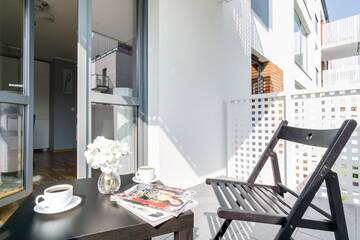 Фото номера Апартаменты с балконом Апартаменты Elite Apartments City Center Suites г. Гданьск 11