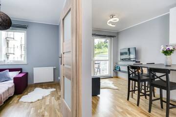 Фото номера Апартаменты с балконом Апартаменты Elite Apartments City Center Suites г. Гданьск 8