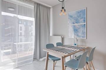 Фото номера Апартаменты Делюкс с 1 спальней и балконом Апартаменты NORDBYHUS Apartamenty Chmielna Park г. Гданьск 10