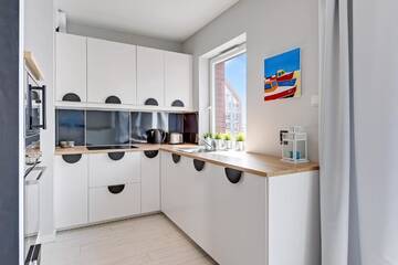 Фото номера Апартаменты Делюкс с 1 спальней и балконом Апартаменты NORDBYHUS Apartamenty Chmielna Park г. Гданьск 14