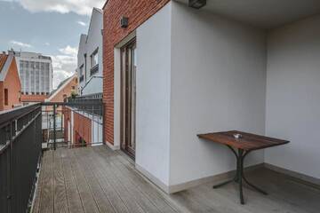 Фото номера Апартаменты с балконом Апартаменты SUITE Szafarnia Prime Location г. Гданьск 23