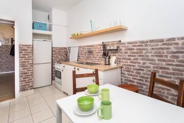 Фото номера Улучшенные апартаменты с 2 спальнями Апартаменты Apartament Przytulny Starówka Old Town Piwna г. Гданьск 8