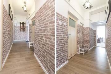 Фото номера Улучшенные апартаменты с 2 спальнями Апартаменты Apartament Przytulny Starówka Old Town Piwna г. Гданьск 13