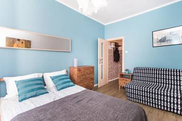 Фото номера Улучшенные апартаменты с 2 спальнями Апартаменты Apartament Przytulny Starówka Old Town Piwna г. Гданьск 25