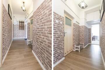 Фото номера Улучшенные апартаменты с 2 спальнями Апартаменты Apartament Przytulny Starówka Old Town Piwna г. Гданьск 22