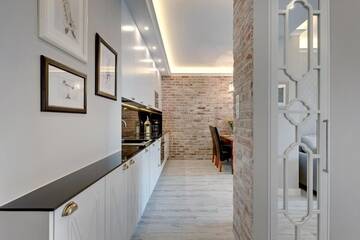 Фото номера Улучшенные апартаменты Апартаменты Blue Mandarin Riverside г. Гданьск 7