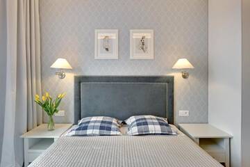 Фото номера Улучшенные апартаменты Апартаменты Blue Mandarin Riverside г. Гданьск 8