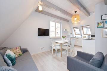 Фото номера Улучшенные апартаменты Апартаменты Old Town Panorama Apartments г. Гданьск 45