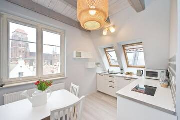 Фото номера Улучшенные апартаменты Апартаменты Old Town Panorama Apartments г. Гданьск 43