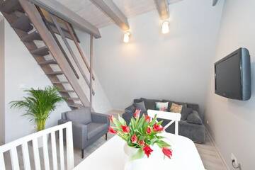 Фото номера Улучшенные апартаменты Апартаменты Old Town Panorama Apartments г. Гданьск 46