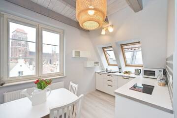 Фото номера Улучшенные апартаменты Апартаменты Old Town Panorama Apartments г. Гданьск 15