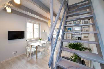 Фото номера Улучшенные апартаменты Апартаменты Old Town Panorama Apartments г. Гданьск 17