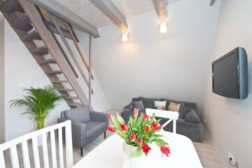 Фото номера Улучшенные апартаменты Апартаменты Old Town Panorama Apartments г. Гданьск 7