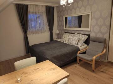 Фото номера Улучшенный номер-студио Апартаменты Pietrzak Apartments г. Гданьск 16