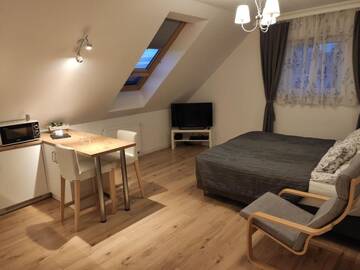 Фото номера Улучшенный номер-студио Апартаменты Pietrzak Apartments г. Гданьск 17