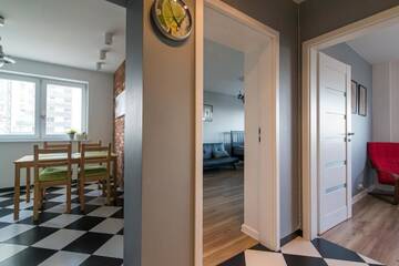 Фото номера Апартаменты с 2 спальнями Апартаменты 5th Floor Apartment г. Гданьск 23