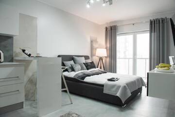 Фото номера Апартаменты с 1 спальней Апартаменты Albatros Towers Joda Bed г. Гданьск 7