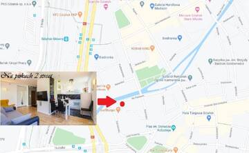 Фото номера Апартаменты с 2 спальнями - Na Piaskach, 2 Апартаменты Bayside Apartments г. Гданьск 10