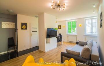 Фото номера Апартаменты с 2 спальнями - Na Piaskach, 2 Апартаменты Bayside Apartments г. Гданьск 2
