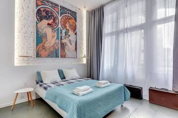 Фото номера Апартаменты Делюкс Апартаменты Blue Mandarin Solidarity Square г. Гданьск 34